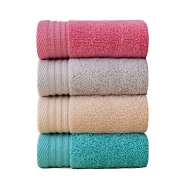 Imagem de Toalha pequena de algodão lavar um rosto com sucção doméstica para os amantes de cabelo não é fácil de deixar cair o cabelo para tomar banho (A 4ps 50x25cm)