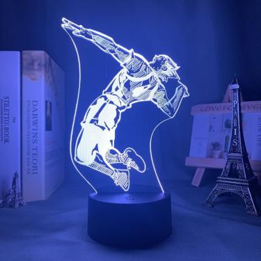 Imagem de Luz noturna LED 3D Haikyuus Bokutos Kotarous Color Changing