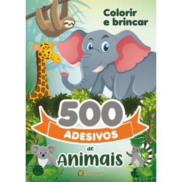Imagem de Livro - 500 Adesivos: Animais