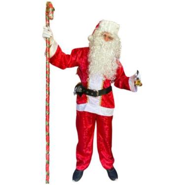 Imagem de Cajado Papai Noel Natal - Juju Magazine Fantasias