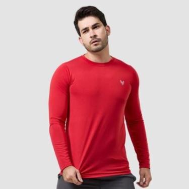 Imagem de Camiseta UV Térmica Masculina Camisa Manga Longa Segunda Pele Cor:;Tamanho:M;Gênero:Masculino-Masculino