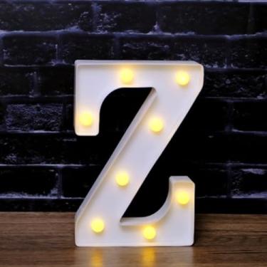 Imagem de Luzes LED para letreiro - Letreiros de alfabeto personalizáveis para casa, casamento, decoração de festa de aniversário e decoração de parede