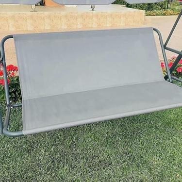 Imagem de Substituição Exterior Da Capa De Assento Do Balanço, Tecido Oxford Grosso Impermeável 600d Para Cadeiras Do Pátio De 2-3 Assentos, Proteção Durável Do Jardim