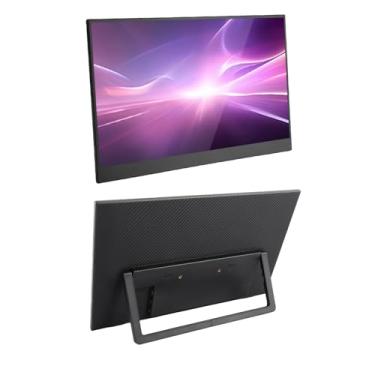 Imagem de Zopsc Monitor Portátil de 15,6 Polegadas, 1080p HD Gaming Ultra Slim Display Com Taxa de Refrescamento de 120Hz, 2 Alto -falantes Tela do Computador para PC Phone Computer