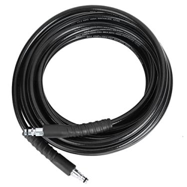 Imagem de Aoresac Mangueira de Limpeza de Alta Pressão, Tubo de água para Lavadora de Pressão Com Trança de Fio de Aço de 10 M, Adequado para Série K2 K3 K4 K5 K Com Acessórios de Limpeza, (10 milhões)