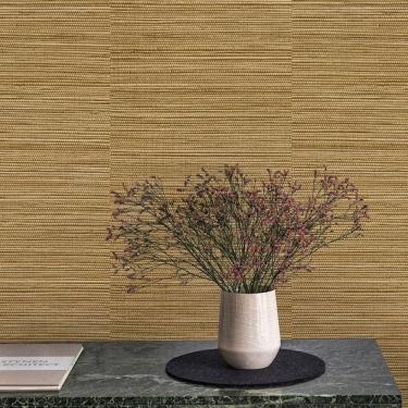 Imagem de Papel De Parede Ciara Folhagem Preto A64203