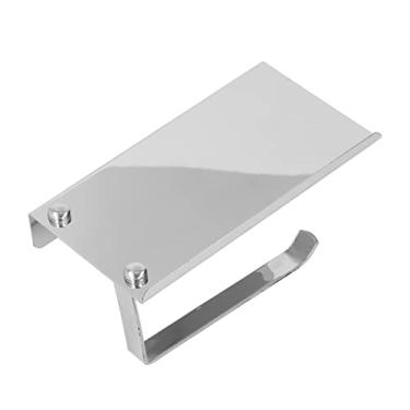 Imagem de AUNMAS Toalheiro de Rolo, Suporte de Toalha de de Aço Inoxidável, Cabide de Armazenamento de Higiênico para Cozinha, Banheiro, Sala de Estar (k6-304)