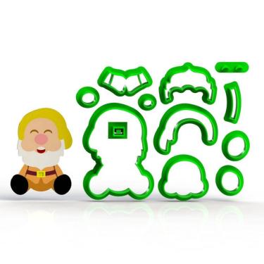 Imagem de Cortador Branca De Neve Atchim Modular Tamanho 5Cm