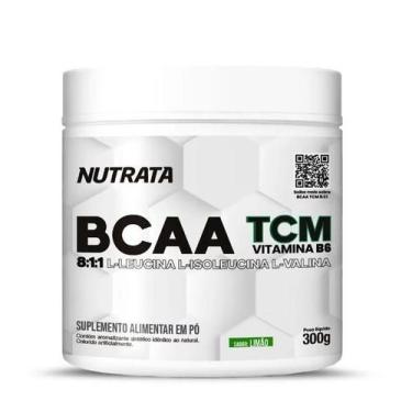 Imagem de BCAA 8:1:1 com TCM - 300g - Suplemento de Aminoácidos - NUTRATA, MELAN