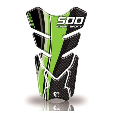Imagem de Protetor De Tanque Adesivo Moto Alta Cilindrada 500 Verde