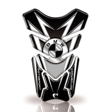 Imagem de Protetor De Tanque Adesivo Moto Bmw -Motosport Cinza