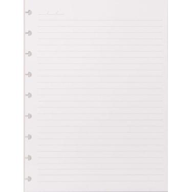 Imagem de Refil Médio 50 Folhas Pautadas 90 g/m² Caderno Inteligente