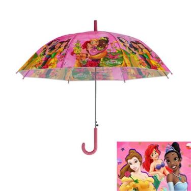 Imagem de Guarda Chuva Infantil Sombrinha Disney 48cm - Tuut, Princesas
