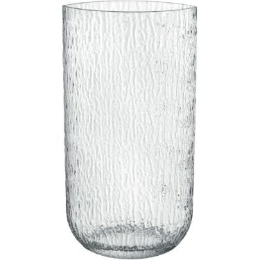 Imagem de VASO DECORATIVO ENFEITE CASA HOME&CO VIDRO 40x20x15cm TRANSPARENTE