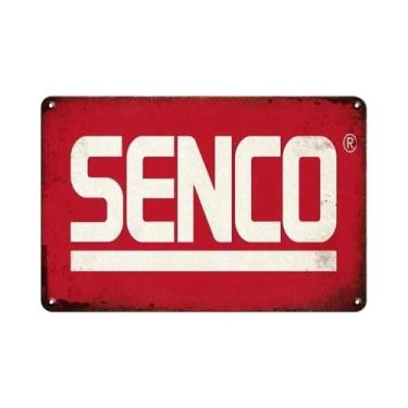 Imagem de Placa De Metal Retrô Vintage Da Marca Stihl Para Decoração De Parede E