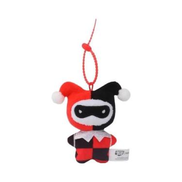 Imagem de Chaveiro De Pelúcia Macio Batman Superman Harley Quinn Coringa 9cm DC 