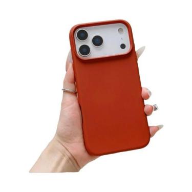 Imagem de Capa De Silicone Fosca Candy Para iPhone 17 16 16E 15 pro Max, Anticho