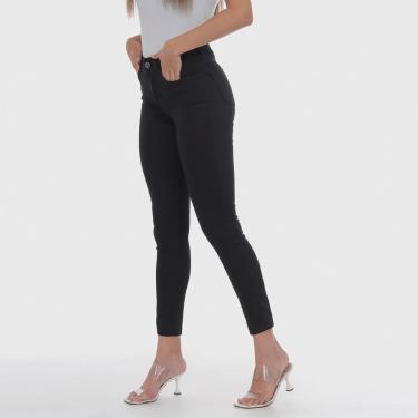 Imagem de Calça Sarja Feminina Skinny Cintura Alta Elastano 7914-Feminino