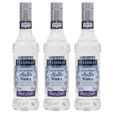 Imagem de KIT 3 Vodka Stanislav 500ml