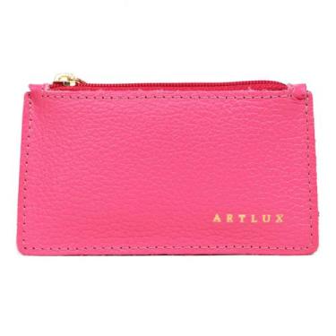 Imagem de Porta Moedas em Couro Artlux 092 -, Pink