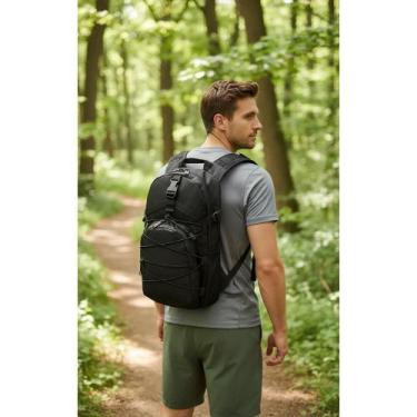 Imagem de 2x Mochila Hidratação 3L: Corrida, Bike, Trilha - Preto - Congratulati