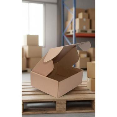 Imagem de 2x Caixa Papelão Correio 20x16x7cm P/ Envios - 25 Un. - Congratulation