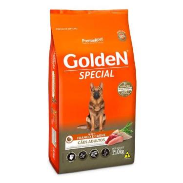 Imagem de Ração PremieR GoldeN Para Cães Adultos Frango E Carne 15Kg