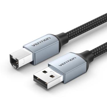 Imagem de Cabo p/ Impressora e Áudio USB-A Para USB-B Vention 2 Metros - BBACOME