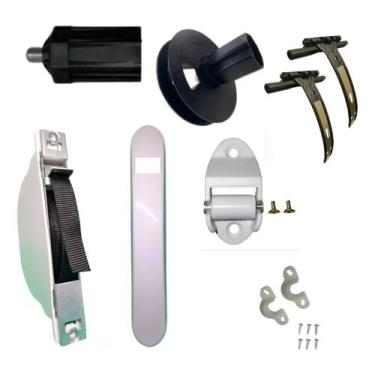 Imagem de Kit Completo Recolhedor 8118/40 Udinese Janela Persiana, Fita Preta Ta
