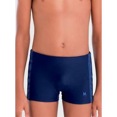 Imagem de Sunga Boxer Mash 310.85 Infantil Fita Lateral FPS 50 Poliamida T P/GG,