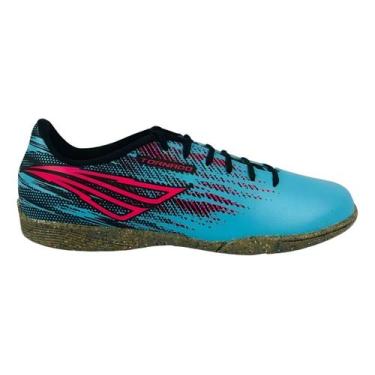 Imagem de Tenis Futsal Penalty Tornado Chuteira Salão Oferta, Azul, Turquesa, 40