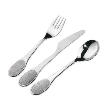 Imagem de Conjunto de Talheres Tramontina Inox Infantil - 3 Peças 66971/000