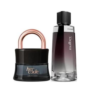 Imagem de Kit Casal Perfume Oboticário Malbec Icon Desodorante Colônia 100ml Her