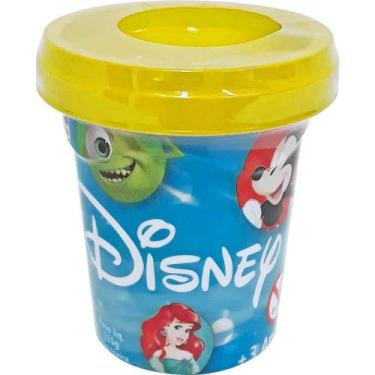 Imagem de Pote de massinha disney 115g cotiplas, Amarelo, UN