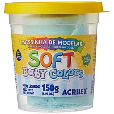 Imagem de Massa de Modelar Acrilex Azul Bebê