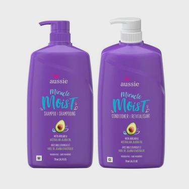 Imagem de Shampoo + Condicionador Kit - Aussie Moist 778Ml Cada