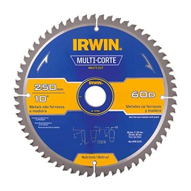 Imagem de IRWIN Lâmina de Serra Circular Multicorte de 250mm e 60 Dentes 15198