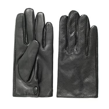 Imagem de Luvas Masculinas Luvas De Couro De Ovelha Respiráveis ​​business Casual Mittens Driving Cycling