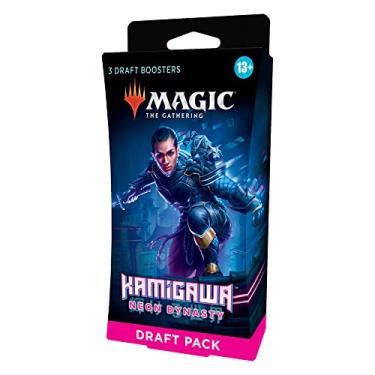 Imagem de Magic The Gathering Kamigawa: Neon Dynasty pacote com 3 impulsionadores