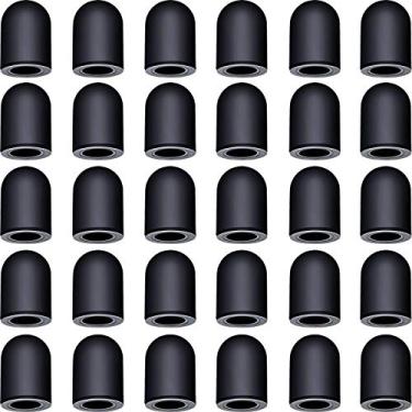 Imagem de Zonon 30 peças de substituição pontas de caneta de tela sensível ao toque condutor pontas capacitivas de borracha de silicone para canetas de tela sensível ao toque, ferramentas de abertura de porta sem toque (0,49 polegada)