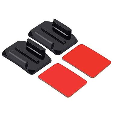 Imagem de Kit com 2 Bases de Fixação Adesiva Curva para GoPro e SJCAM - SHOOT