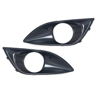 Imagem de JESYMBX Para Hyundai Veloster Turbo 2013-2017 Par de moldura de lâmpada de neblina frontal