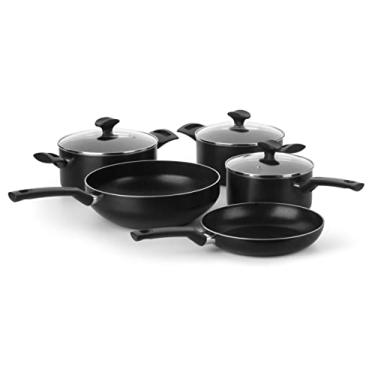 Imagem de Multiflon Conjunto de Panelas de Aluminio Anti Aderente com 5 peças Linha Induct+ Resistente Eficiente Durável e Saudável