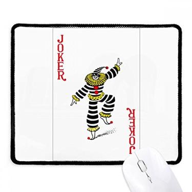 Imagem de Tapete de borracha para jogos com estampa de cartas Red Coringa, tapete para jogos