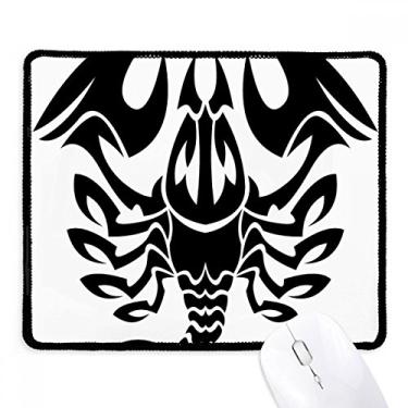 Imagem de Tapete de borracha para jogos Constellation Scorpio Signo do Zodíaco com borda costurada