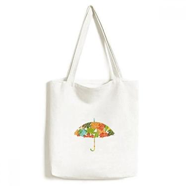 Imagem de Sacola de lona para chuva, chuva, guarda-chuva, bolsa de compras, bolsa casual