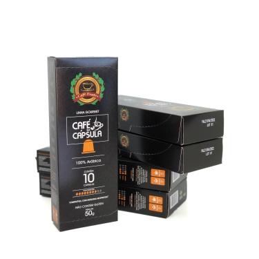 Imagem de Kit 50 Cápsulas Compatíveis Nespresso Café Exato Gourmet