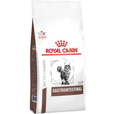 Imagem de Ração Royal Canin Feline Veterinary Diet Gastro Intestinal para Gatos com Doenças Intestinais - 4 Kg