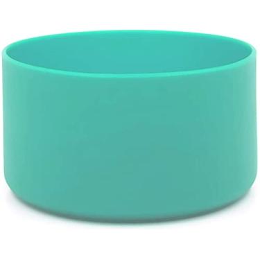 Imagem de Bota para garrafa de água Hydro Flask de 340 a 1,18 ml/copo Stanley, botas inferiores para garrafas de água esportivas Hydroflask, capa inferior de silicone (menta, serve para Hydroflask 32 garrafas
