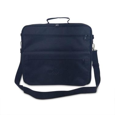 Imagem de Bolsa pasta maleta paramentos maçonico maçonaria preto